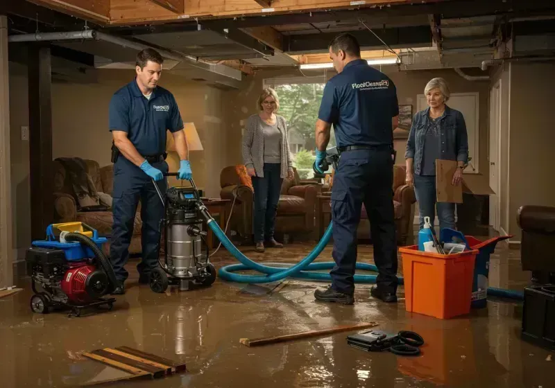 Basement Water Extraction and Removal Techniques process in Robertsdale, AL